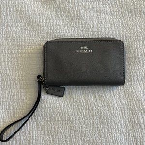 Coach Long Zip Around Wallet
